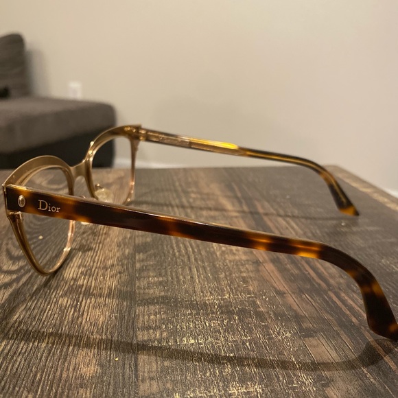Authentic CHRISTIAN DIOR Cat Eye Glasses Havana - Picture 16 of 16
